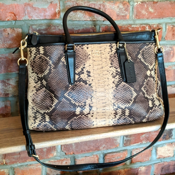Coach Handbags - NWOT Coach Python Morgan